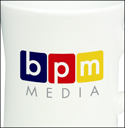 Screen Print Image on a Promotional Mug